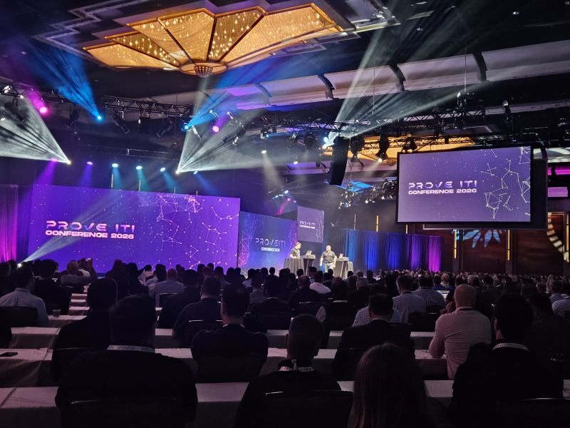 The Listo team on the stand at the Hyatt Regency, Dallas